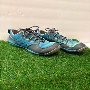 Merrell Teal and Gray Women's Athletic Shoes Womans 9